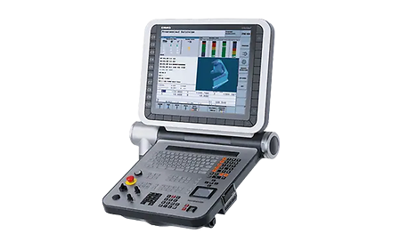 19" ERGOline Bedienstation mit HEIDENHAIN iTNC 530 und ergonomischem, taktilem Bedienfeld